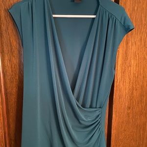 XL Dark green Ann Taylor blouse